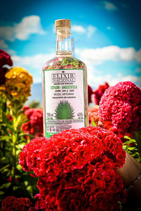 MEZCAL ESPADIN U. JUÁREZ 750ML. 45% ALC. VOL.